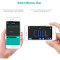 Miniatyrbild 5 av 5: LED-glasögon, Bluetooth APP-anslutna LED-display Smart Glasses USB-laddningsbara DIY Funky Eyeglasses för festklubb DJ Halloween Jul(Text, Graf