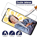 Miniatyrbild 5 av 5: 4in1 Härdat glas för Realme C20 skärmskydd glas kameralins film för Realme C20 glas