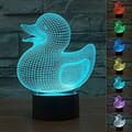 3D And Natlampe Lampe Illusion Natlampe 7 Farve Changi
