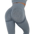 Miniatyrbillede 1 af 5: Workout High Waist Running Tummy Control Sports Leggings (M)