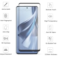 Miniatyrbild 2 av 5: Härdat glas fullständigt skyddat böjt 9H HD-skärmskydd för OPPO Reno 10 Pro 5G