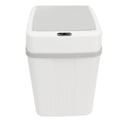 Miniatyrbild 1 av 10: Smart soptunna 12L Snabb rörelsesensor Automatisk öppning Stängning Batteridriven Elektrisk soptunna för kök Badrum Sovrum