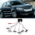 Miniatyrbilde 5 av 11: 6*3 LED Nødblinklys for Bil Dash Flash Strobe Lys Lampe 1V6