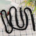 Pikkukuva 3 / 10: 1 metriä helminauhaa DIY-käsintehtyihin vaatteisiin, kirjailtu ompelukoristelu, tarvikkeet (1 cm musta vino helmi)