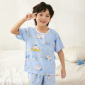 Miniatyrbild 1 av 4: Barnens Pojkars 2-delade Pyjamas Set M(Elefant)