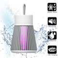 Miniatyrbilde 8 av 10: USB elektrisk myggjagerlampe, oppladbar insektfelle, mygglys