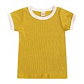 Miniatyrbild 2 av 6: Toddler Solid Cotton Daily Short Summer Pyjamas,S(Gul)