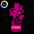 Miniatyrbilde 1 av 7: LED Nattelys Pluggbar Jinx Arcane Julelys og USB-kabel 16 Farger Nattelys