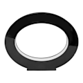 Miniatyrbilde 8 av 10: 3,5 tommers magnetisk svevende globus magnetisk verdenskart med LED-lys for hjemmekontor skrivebordsdekor 100-240V svart EU-plugg