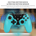 Miniatyrbild 3 av 7: Dobe Switch Handheld Controller Kompatibel med Nintendo Switch/Switch OLED (Blå)