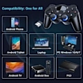 Miniatyrbild 6 av 9: USB 2.4G trådlös spelkontroll 2-pack för PC/bärbar dator (Windows XP/7/8/10)/ Android / PS3 & Steam Joystick Gamepad för pc Games Controller C