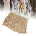 Miniatyrbillede 7 af 8: 10yd 14cm Lang Frynser Latin Kjole Kvaster Polyester Blonder Trim Bånd Sy Scene DIY Gardin Beklædning TilbehørLyse Kaffe