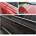 Miniatyrbillede 5 af 6: Sort Pinstripe Tape Bil Karosseri Side Stripe Dekal Talje Sticker Auto Pinstripe Tape til Biler