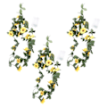 Miniatyrbild 6 av 7: 3 st solros ljusslingor 7,8ft 20 LED batteridrivna ljusslingor bröllopsbakgrund blomma rotting dekoration