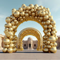 Miniatyrbillede 5 af 7: 130 stk. metalliske guld balloner i forskellige størrelser 18\" 12\" 10\" 5\" ballonbue guirlande sæt perfekt til fødselsdagsfest, dimission, bryllup, feriedekoration Metallic Gold