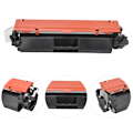 Miniatyrbillede 7 af 10: For HP CF218A Tonerpatron M104A M130A M130fn M132A M132fw Printer TilbehørSort