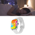 Miniatyrbillede 2 af 7: Smartwatch med iltmåling, opkaldsskærm, IP68 vandtæt touchskærm smartwatch med skridttæller White