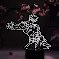 Miniatyrbillede 4 af 8: Jonathan Joestar Otaku Lampe – JoJo's Bizarre Adventure – Anime Lampe Figur Natlampe, 16 Farver RGB LED