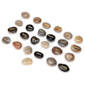Pikkukuva 3 / 10: Pebbles Natural Polished Lettering Stones Small Decorative Ornamental River Rocks for Meditation Divination