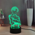 Miniatyrbild 1 av 8: Levi Lamp, Rivaille Rival Manga Figurer LED Nattlampa, Ani