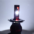Pikkukuva 10 / 11: 2 kpl FS35 H4 6000K/8000K 36W Auton COB LED-ajovalot 8000LM Sumuvalot