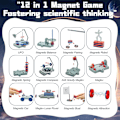 Miniatyrbild 3 av 7: Magnetisk Vetenskapssats - Utbildande DIY för Barn 6+ År, STEM Projekt Gåvor för Pojkar och Flickor A