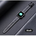 Pikkukuva 2 / 4: Aitoa nahkaa olevat rannekkeet, jotka ovat yhteensopivia Apple Watch -rannekkeen kanssa 49 mm / 45 mm / 44 mm / 42 mm / 41 mm / 40 mm / 38 mm. Klassinen tyylinen korvaava ranneke Black 42/44/45/49mm