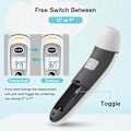 Miniatyrbilde 5 av 7: Termometer for voksne, berøringsfritt digitalt infrarødt termometer for feber, øre- og pannetermometer for baby og barn, med LCD-skjerm