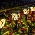Miniatyrbilde 1 av 9: Solcellelamper utendørs vanntett, 6-pak LED solcellelamper for hage, solcellelamper for utendørs, hage, uteplass, landskap, gangvei (varm hvit) Black6