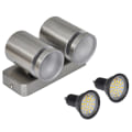 Miniatyrbillede 4 af 7: Væglampe LED kegleformet GU10 rustfrit stål