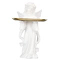 Miniatyrbillede 5 af 10: Baby Angel Statue Bakke Design 11,8in Håndskåret Rige Detaljer Resin Cherub Figur til Soveværelse Kontor Cafe
