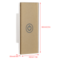 Miniatyrbillede 5 af 5: DC12V Touch Exit Button LED Swicth On/Off Dør Adgangskontrol System