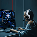 Pikkukuva 5 / 7: Pelikuulokkeet Dual Wireless Lossless 2.4G Bluetooth - Irrotettava Mikrofoni 50mm Kaiuttimet - PC:lle, PS4:lle, PS5:lle, Älypuhelimelle, MacBookille TA 2000 headphone