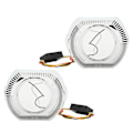 Miniatyrbillede 9 af 11: LED Angel Eyes Halo DRL Bezel Shrouds 12V 5W Venstre Højre Ringdæksler til 3 Tommer Bi Xenon LED Dobbeltlinse Forlygte Hvid Gul Lys