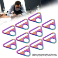 Miniatyrbillede 4 af 6: 10 stk. justerbar spænde 38mm justerbar zinklegering multifunktionel letvægts bærbar bagage tilbehør Seven Colors
