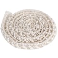 Miniatyrbild 1 av 10: 1 meter pärlband DIY handgjorda kläder broderade sytillbehör (1 cm vit sned pärla)