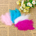 Miniatyrbillede 6 af 8: 200 stk. Fluffy Marabou Fjer til Kortfremstilling i Valgfrie Farver