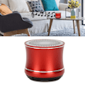 Miniatyrbild 4 av 4: Mini Bluetooth-högtalare IP67 Vattentät Automatisk anslutning Bärbar trådlös högtalare med bashögtalare för duschrum Cykel Bil Red