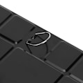 Miniatyrbillede 8 af 9: Tinplate Akvarelkasse Sort Anti-Skrid Maling Pigment Etui Palet Maling Tilbehør