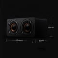 Miniatyrbillede 2 af 3: 10W Bluetooth-højttaler med superbas, højlydt træhjemmeaudio