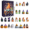 Miniatyrbillede 2 af 4: 2024 Ny Halloween Nisse Adventskalender - 24 Dages Halloween Nedtælling - Søde Mini Nissefigurer Legetøj Gaver til Børn Type A