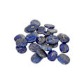 Miniatyrbillede 10 af 10: 25 stk. naturlige runestenssæt udsøgte runer udskæring meditation sten sæt til bøn spådom helbredelse lapis lazuli