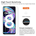 Miniatyrbild 3 av 5: 4IN1 Härdat Glas För Realme C25S Kameraskydd
