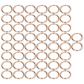Miniatyrbilde 1 av 5: 50 stk metallringer 15x3mm jernmateriale robust holdbar multifunksjonell utsøkt O-ringer metall Gold