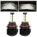 Pikkukuva 6 / 11: X6-COB Auton LED-ajovalot 9004 8000LM Korkea Kirkkaus Valkoinen Valonlähde LED-lamput