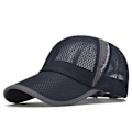Miniatyrbild 1 av 5: Unisex Andningsbar Full Mesh Baseballkeps Snabbtorkande Löpning h C