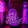 Miniatyrbild 3 av 6: Boku No Hero Academia Froppy Asui Tsuyu Animelampa LED Nattlampa My Hero Academia 3D Visuell Ljus Lampara för Julgåva