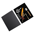 Pikkukuva 6 / 10: Sulkakynäsarja Metalli Penholder Retro Elegantti Tyyli Kirkas Kaiverrus Litteä Terä 1-5mm/0.04-0.20in Kirjoitus Dip Pen Kit Oranssi