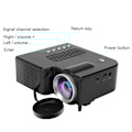 Pikkukuva 8 / 10: UC28B Micro LED -projektori 1080P  Kannettava kotitalousprojektori 500Lumens 5V 2AUK Pistoke 100~240V