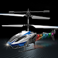 Miniatyrbild 4 av 4: Fjärrstyrd helikopter, flygplansleksak med höjdhållning